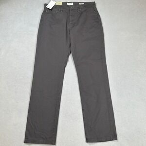 Goodfellow & Co Mens Jeans 32x32 Dark Grey Slim Straight Mid Rise Stretch NWT